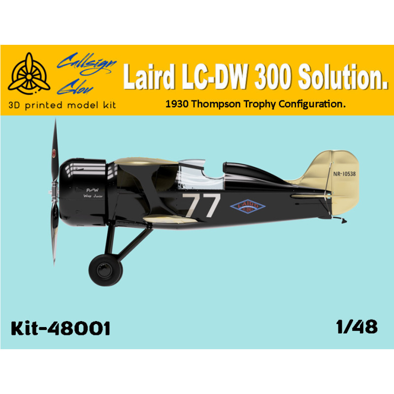 Laird LC DW 300 Solution, configuration Thompson Trophy 1930.