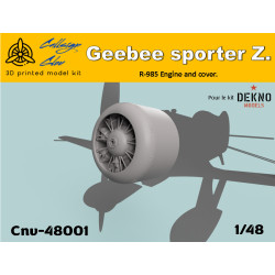 Geebee Sporter Z, R-985 Engine and Cover.